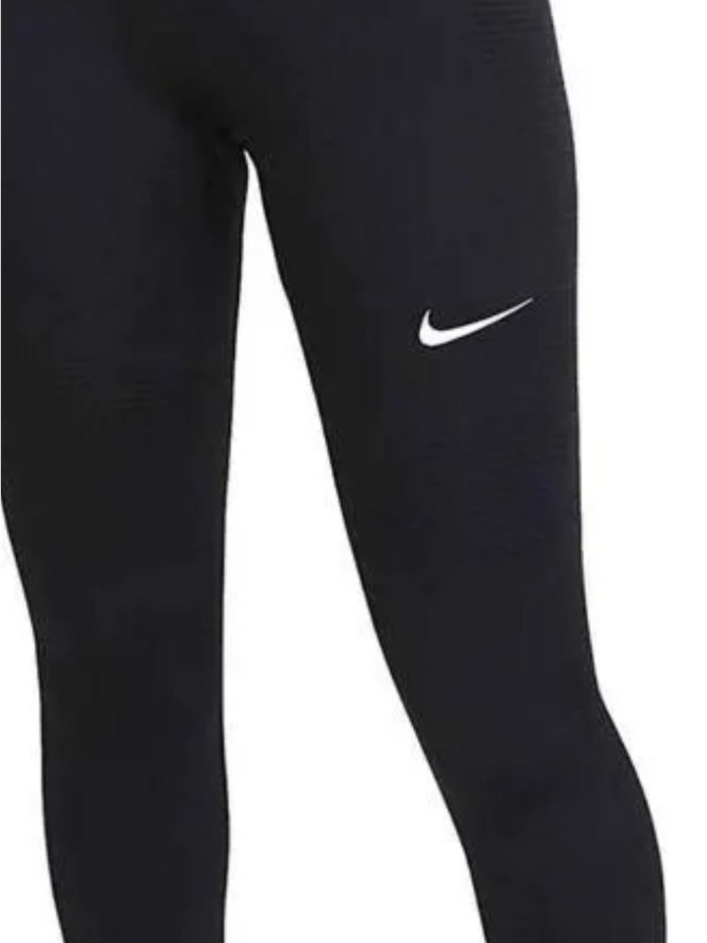 Nike Go Dri-Fit High Waisted Cropped Leggings Ventilated Medium